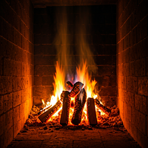 Traditional subterranean roasting pit